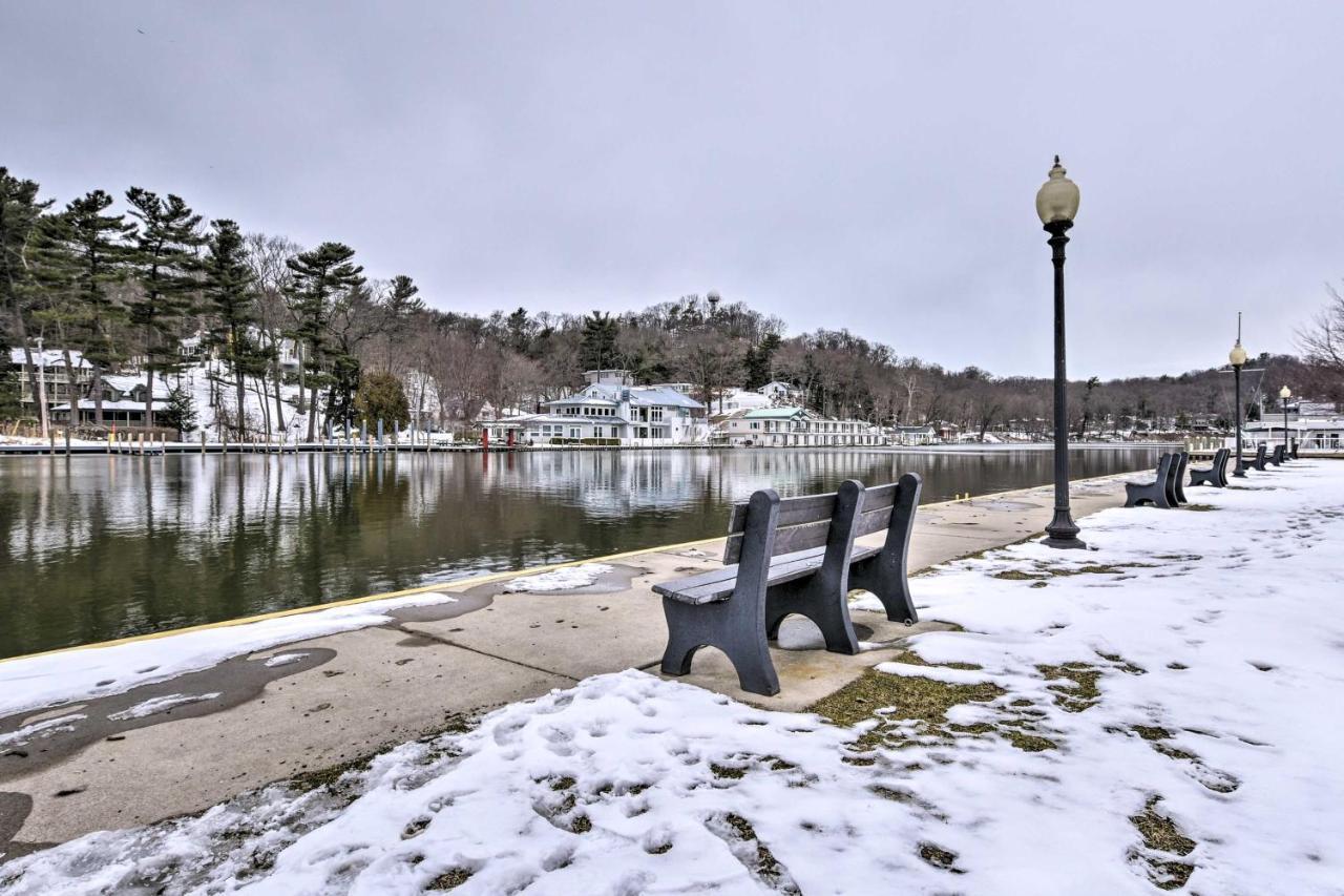 Walk To Water St And River Quaint Saugatuck Apt Exteriör bild