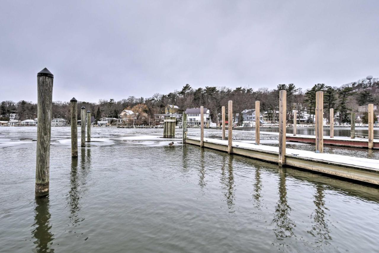 Walk To Water St And River Quaint Saugatuck Apt Exteriör bild